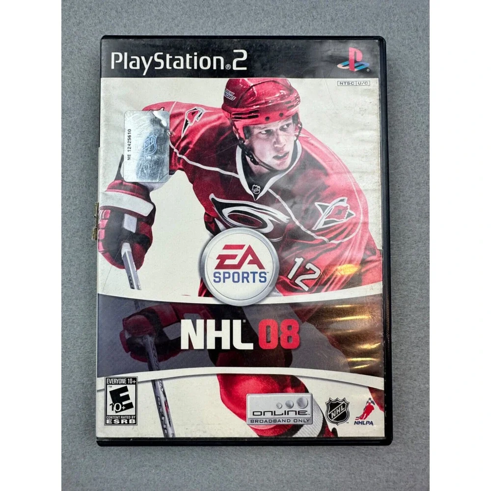NHL 08 (Sony PlayStation‎ 2, 2007)_Complete & Free Shipping